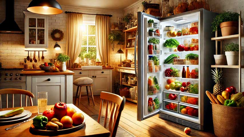 افتادگی درب یخچال